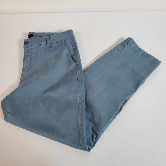 Liverpool Blue Straight Leg Pants - Picture 5 of 8